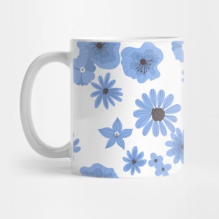 Hand drawn floral pattern Mug